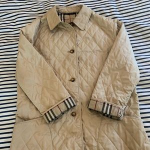 Quilted Burberry jacket